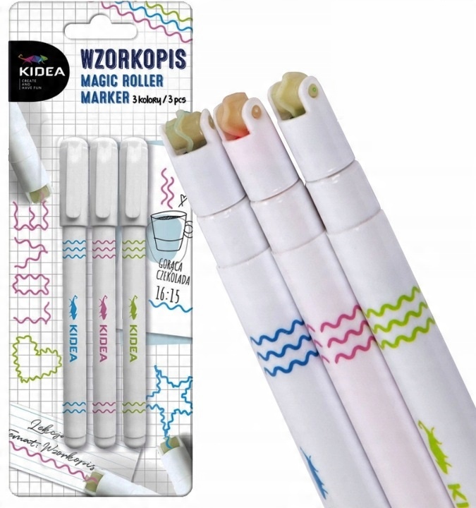 

Wzorkopis 3 Magiczne Markery Kidea 90969