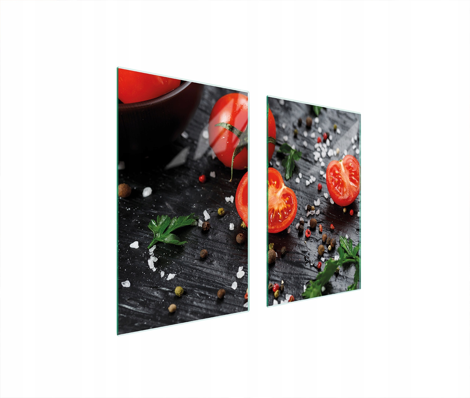 Ochranná Skleněná Deska Na Sporák 75x52 Rajče Tvrzené Sklo