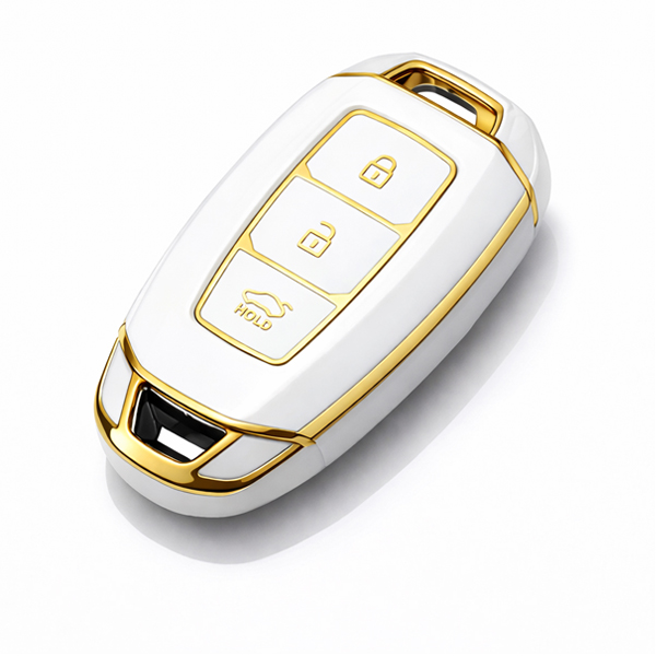 Etui Tpu Na Kluczyk Do Samochodu Pokrowiec Do Hyundai Białe