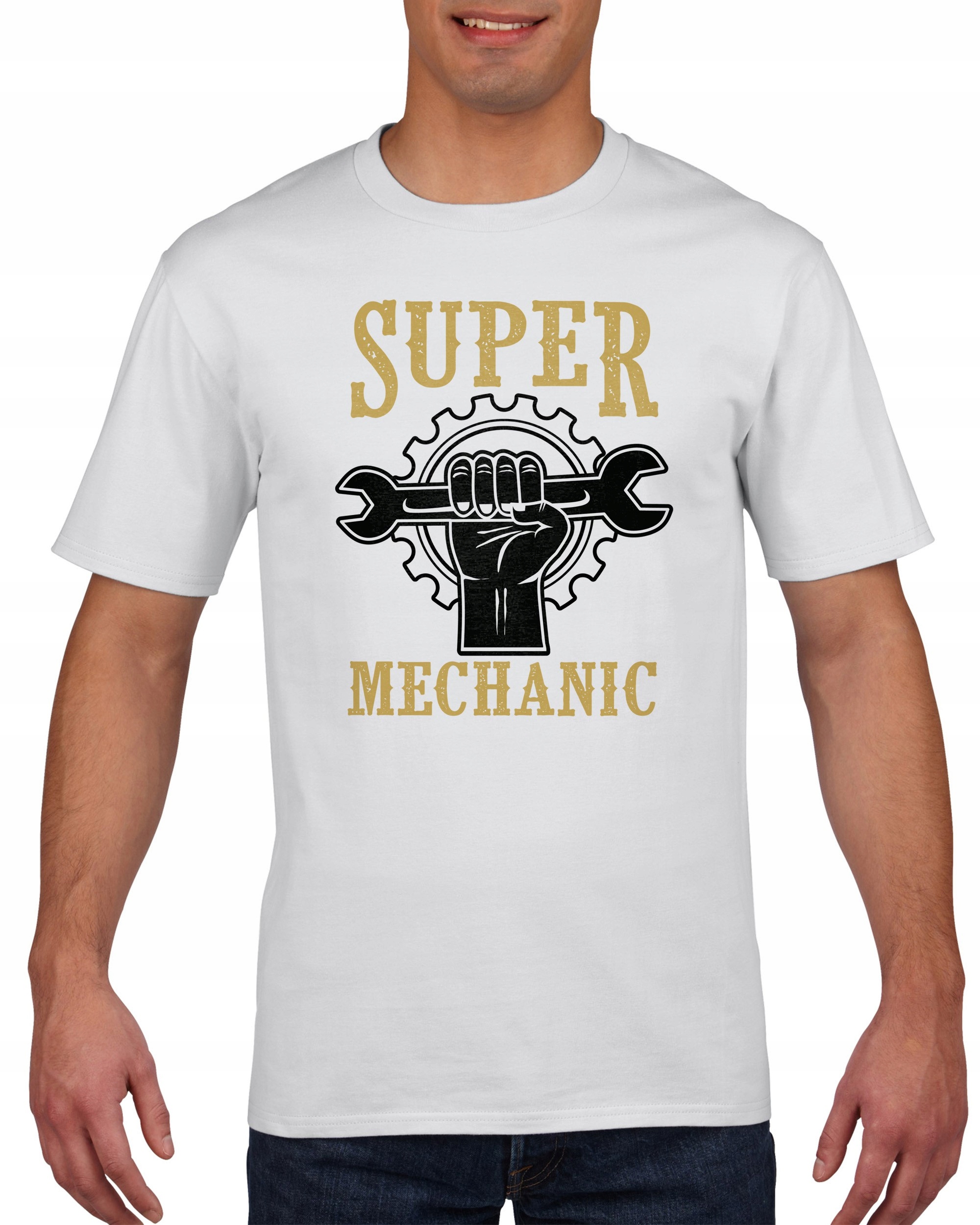 

Koszulka meska Super Mechanik M