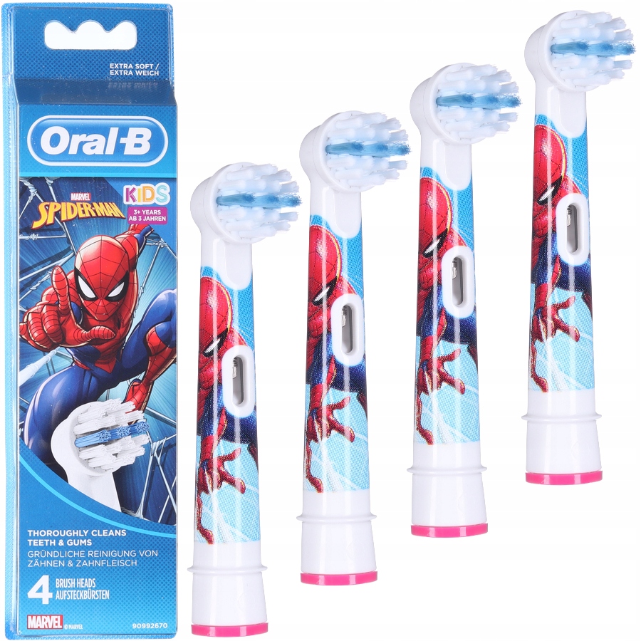 

Oryginalna Końcówka Oral-B Dla Dzieci Spiderman x4