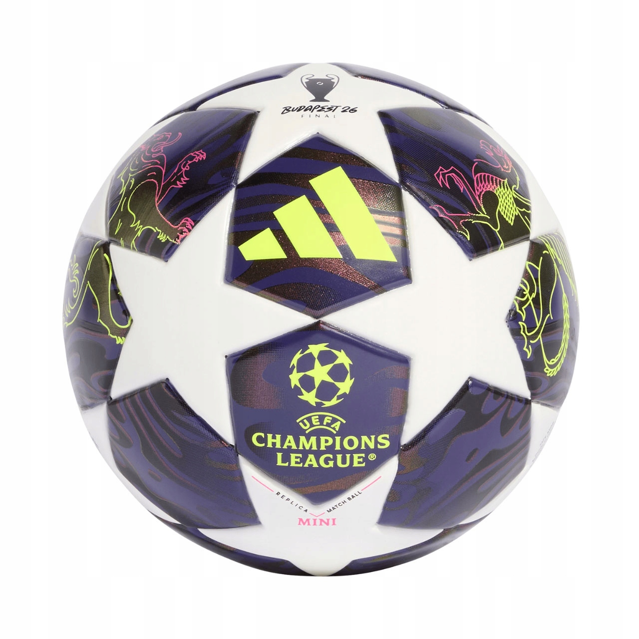 Piłka nożna adidas Ucl 25/26 Final Mini JX9099