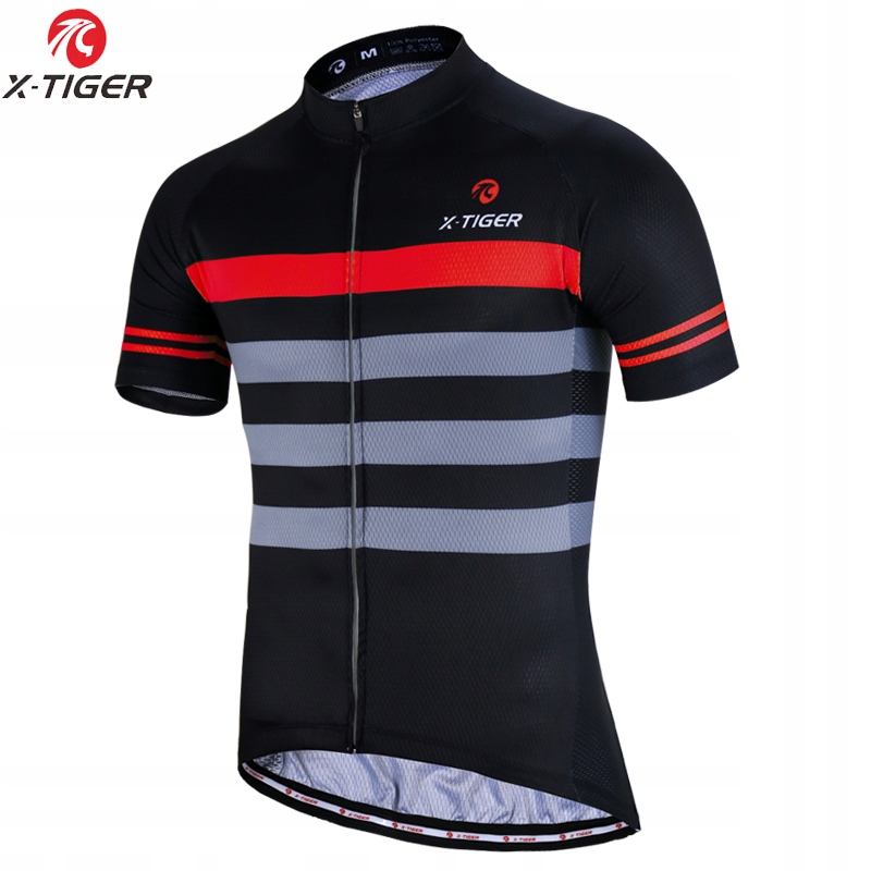KOSZULKA ROWEROWA KOLARSKA MĘSKA Z KRÓTKIM RĘKAWEM PRZEWIEWNA X-TIGER 4XL Kod producenta KOSZULKA ROWEROWA KOLARSKA MĘSKA