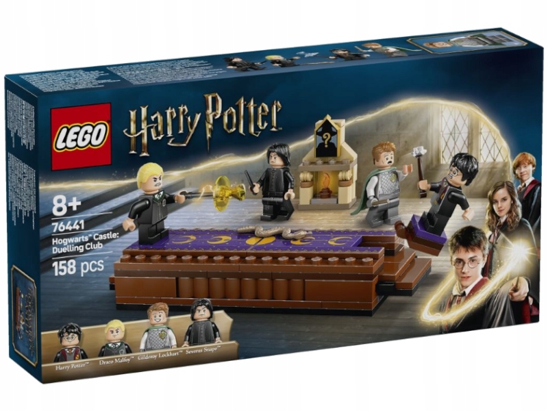 Lego 76441 Harry Potter kpl Hogwartský hrad Klub soubojů 8+ 158ks