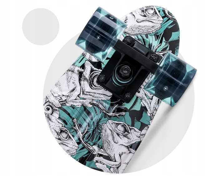 MOVINO deskorolka typu fiszka koła LED ABEC9 100kg Klasa łożysk ABEC-9