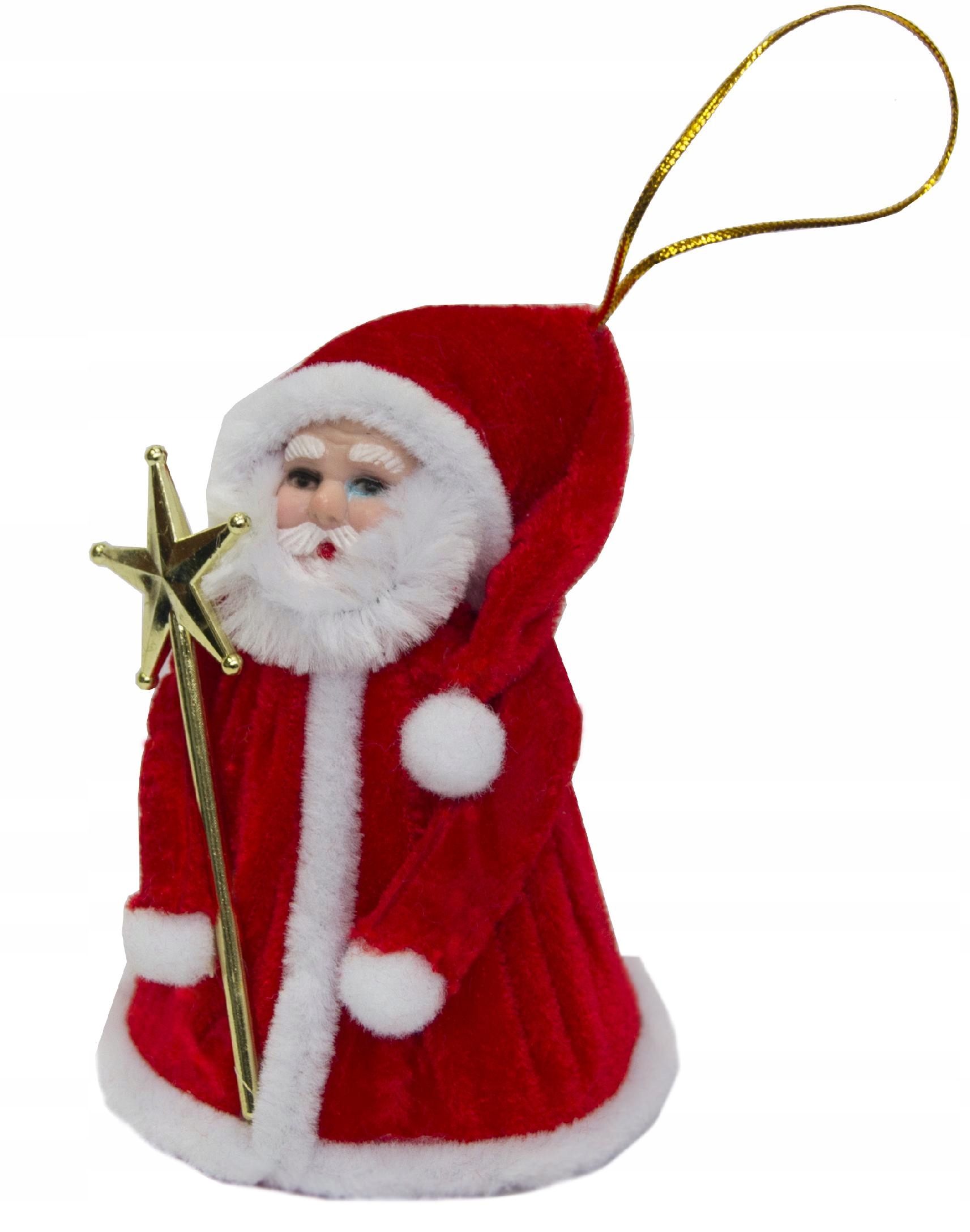

Figurka zawieszka świąteczna Mikołaj 17cm