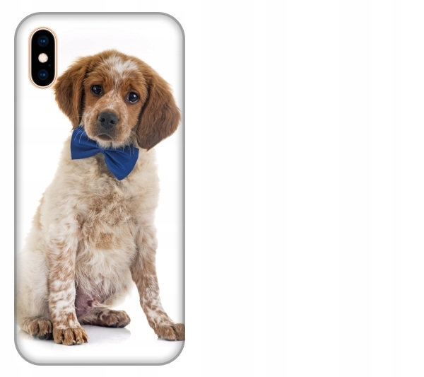 

Etui pokrowiec iPhone Xs Max Pies spaniel szczenia