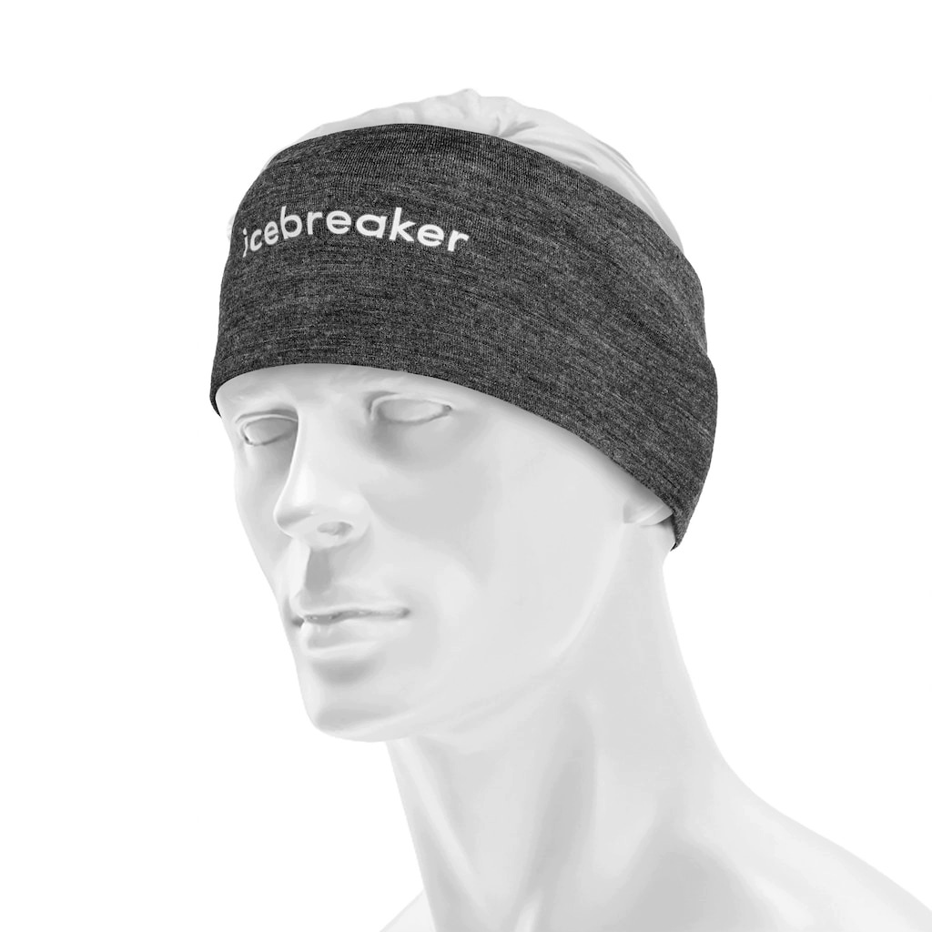 Sportovní vlněná čelenka Icebreaker Merino 200 Oasis Jet Heather