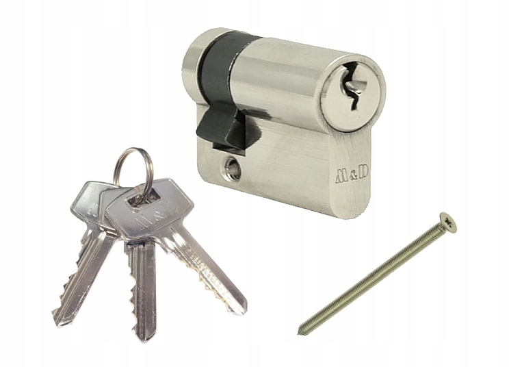 

Wkładka do zamka 9/25 M&D A2 satyna