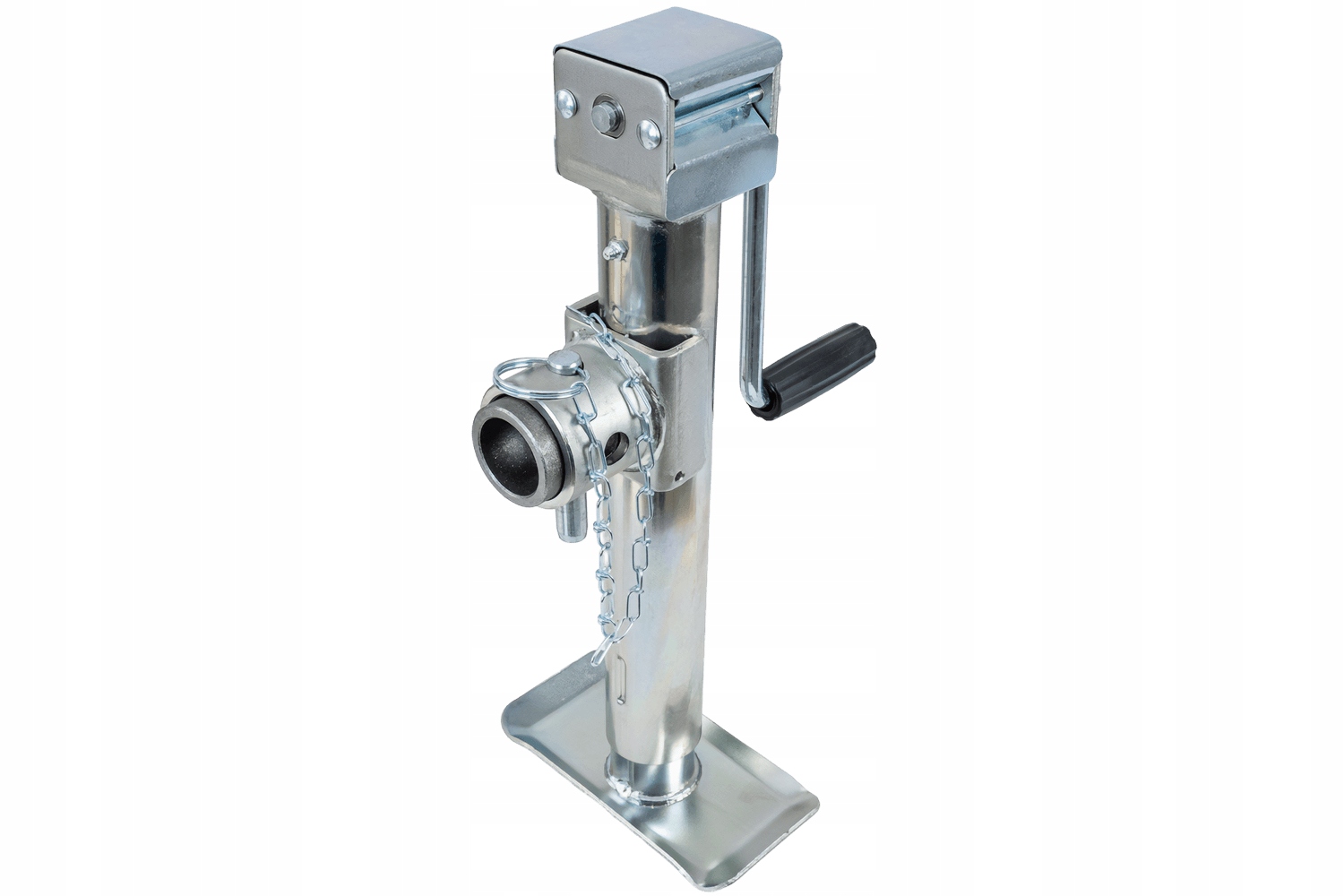 Kliková podpěra 360-614 mm pro přívěsný vozík 1300 kg, výsuvná, pevná