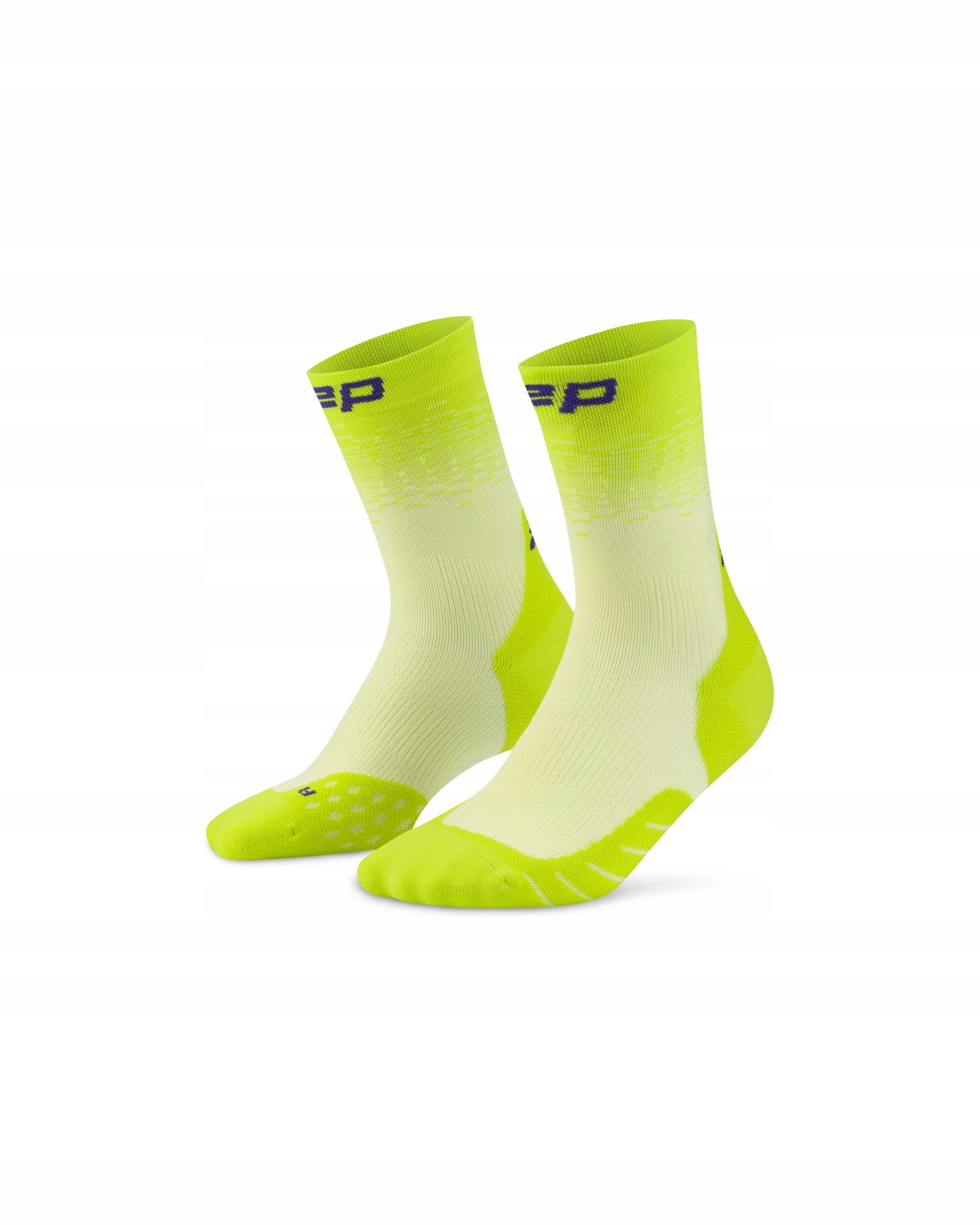Cep Core Run Fade damskie krótkie skarpety kompresyjne sportowe 34-37