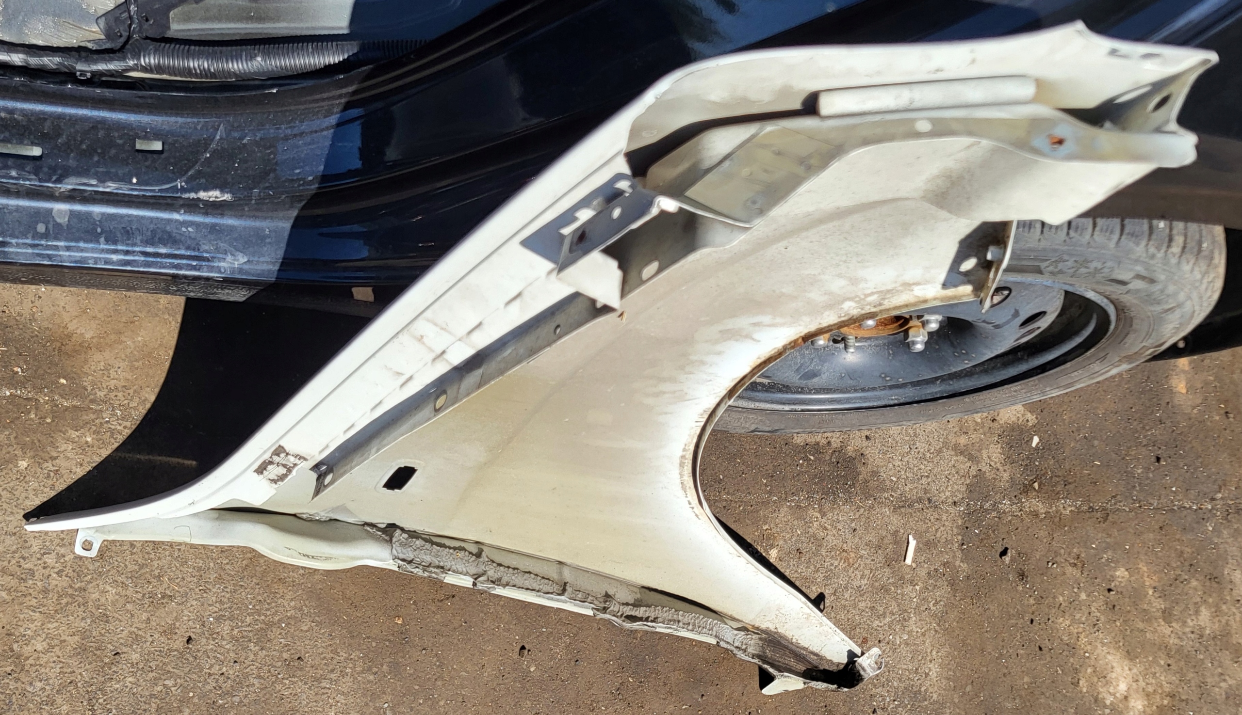parafango sinistra Anteriore BIALY FIAT DOBLO e 1 LIFT Originale