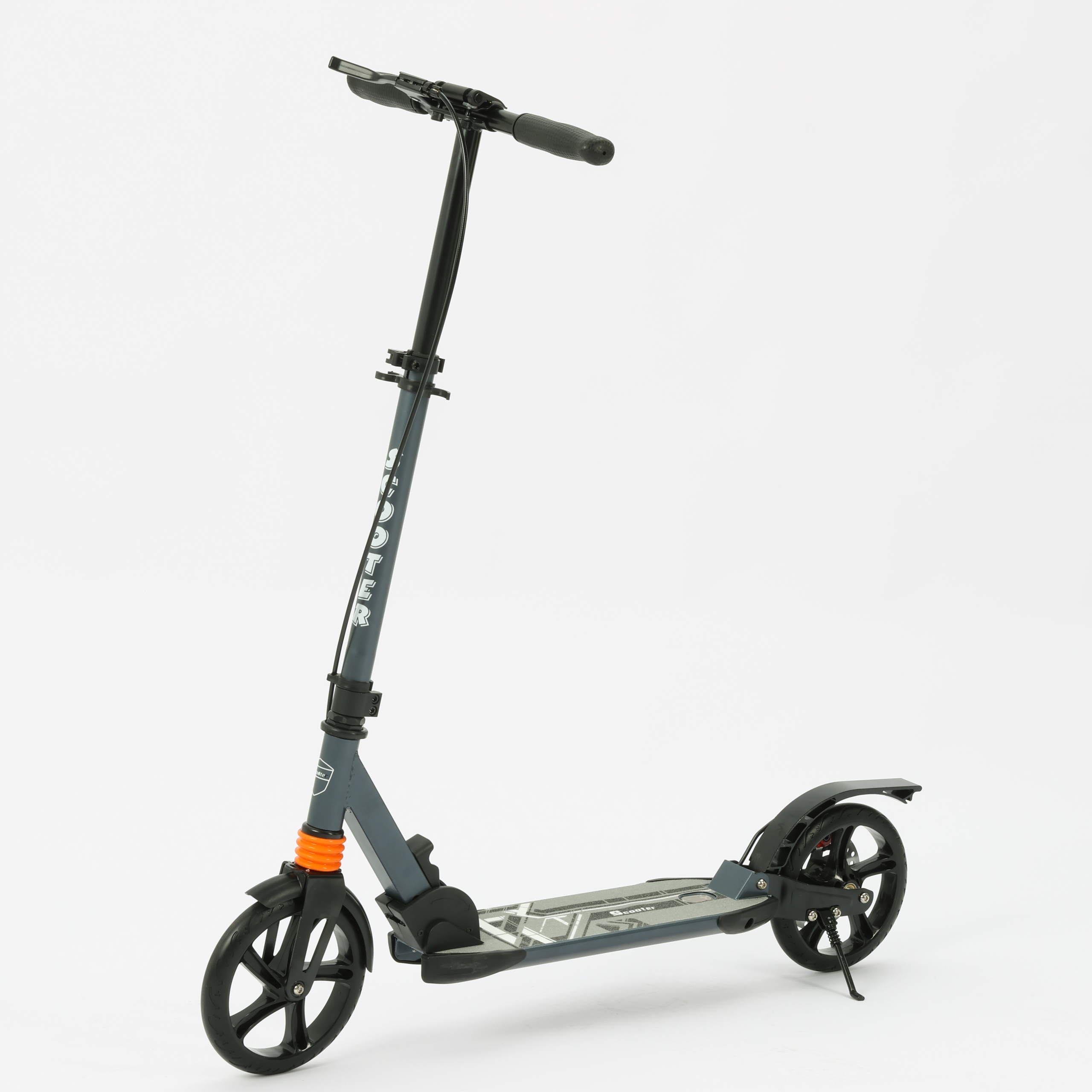 Hulajnoga Miejska dla Młodzieży i Dorosłych Składana Koła 20CM kauczuk duża