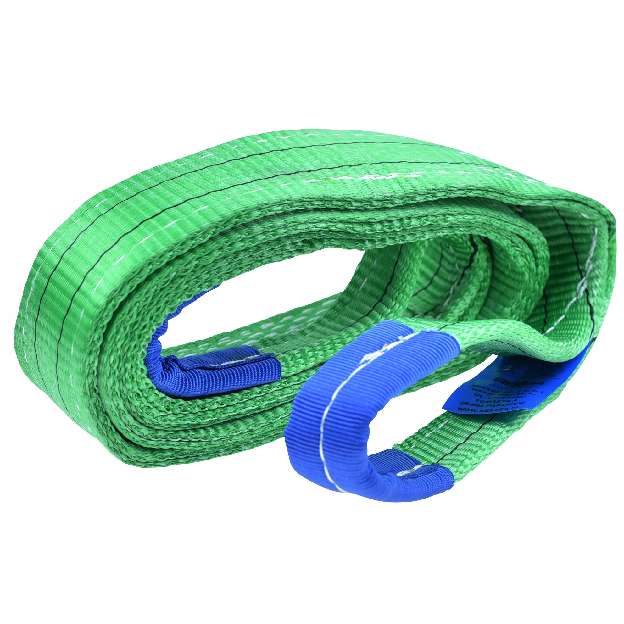 ZAWIESIE PASOWE 2T 5m 60mm ZAWIESIA DŹWIGOWE Długość 5 m