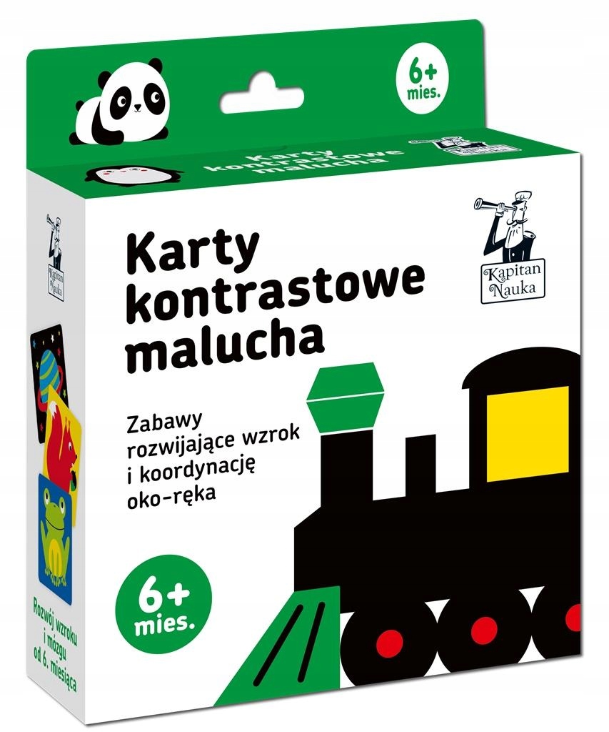 

Kapitan Nauka. Karty Kontrastowe Malucha