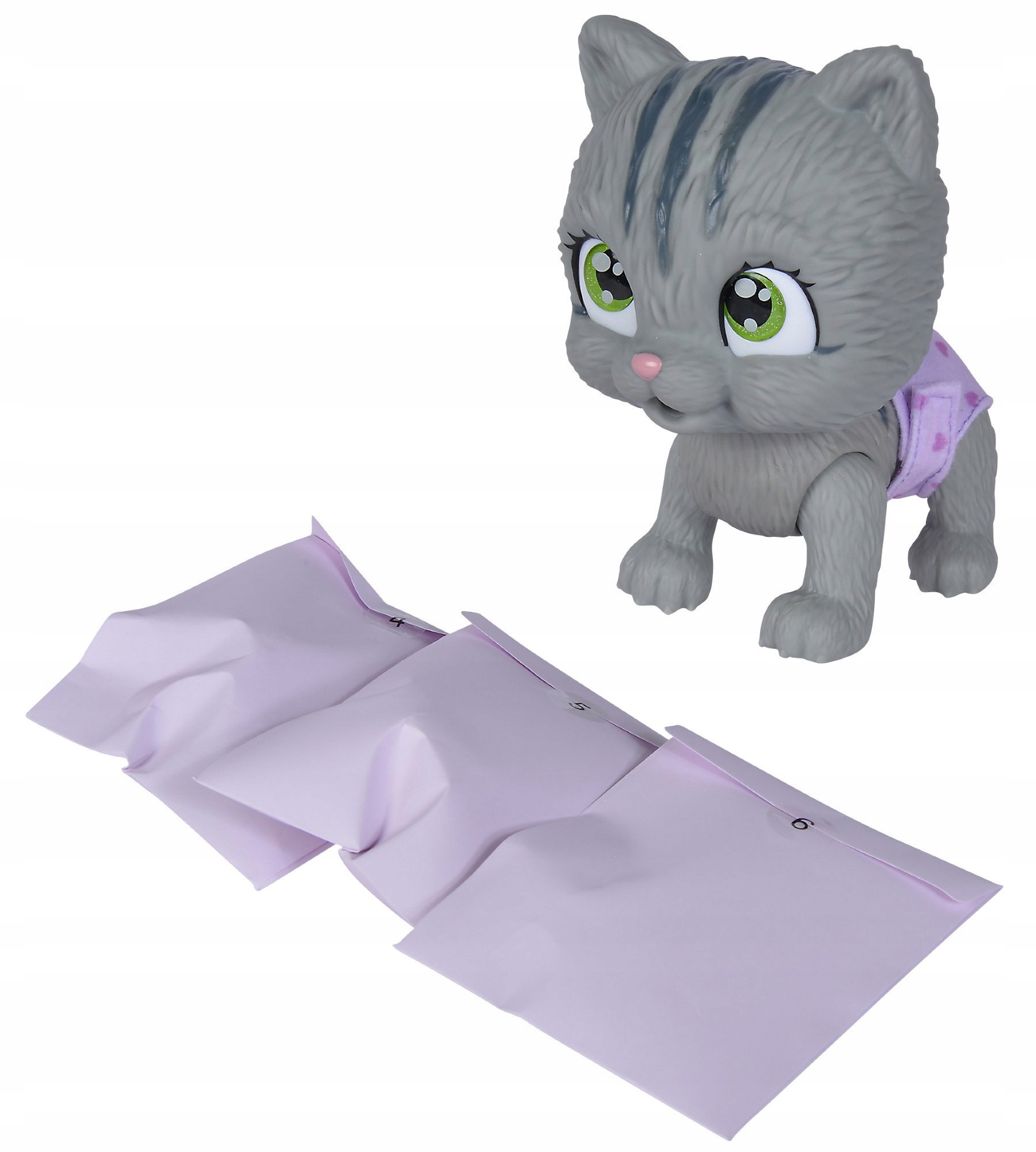 PAMPER PETZ KOTEK INTERAKTYWNY PIJE SIKA PIELUSZKOWY GANG + BUTELKA SMOCZEK Marka Simba