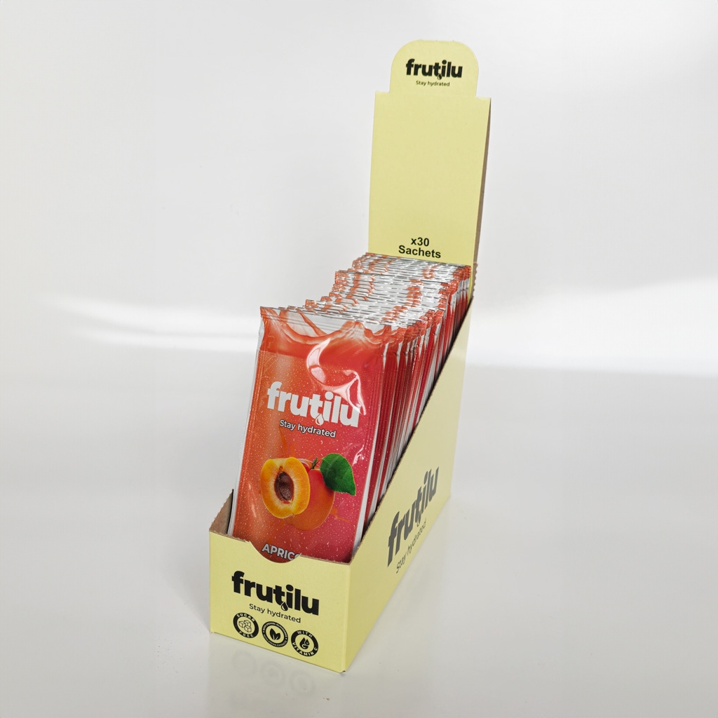 Frutilu Meruňka Box (30 x 10 g) Nápoj v prášku