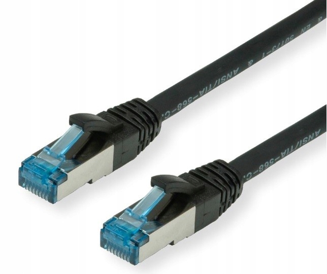 

Kabel sieciowy Lan kat. 6A S/ftp skrętka RJ45 1.5m