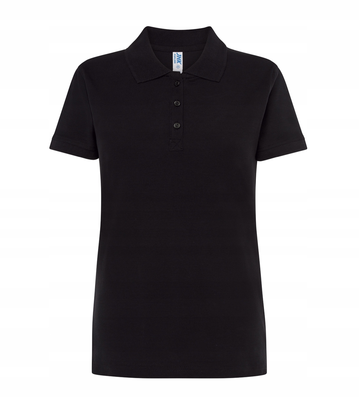 

Koszulka Polo - Czarna, damska, bawełna, Roz S