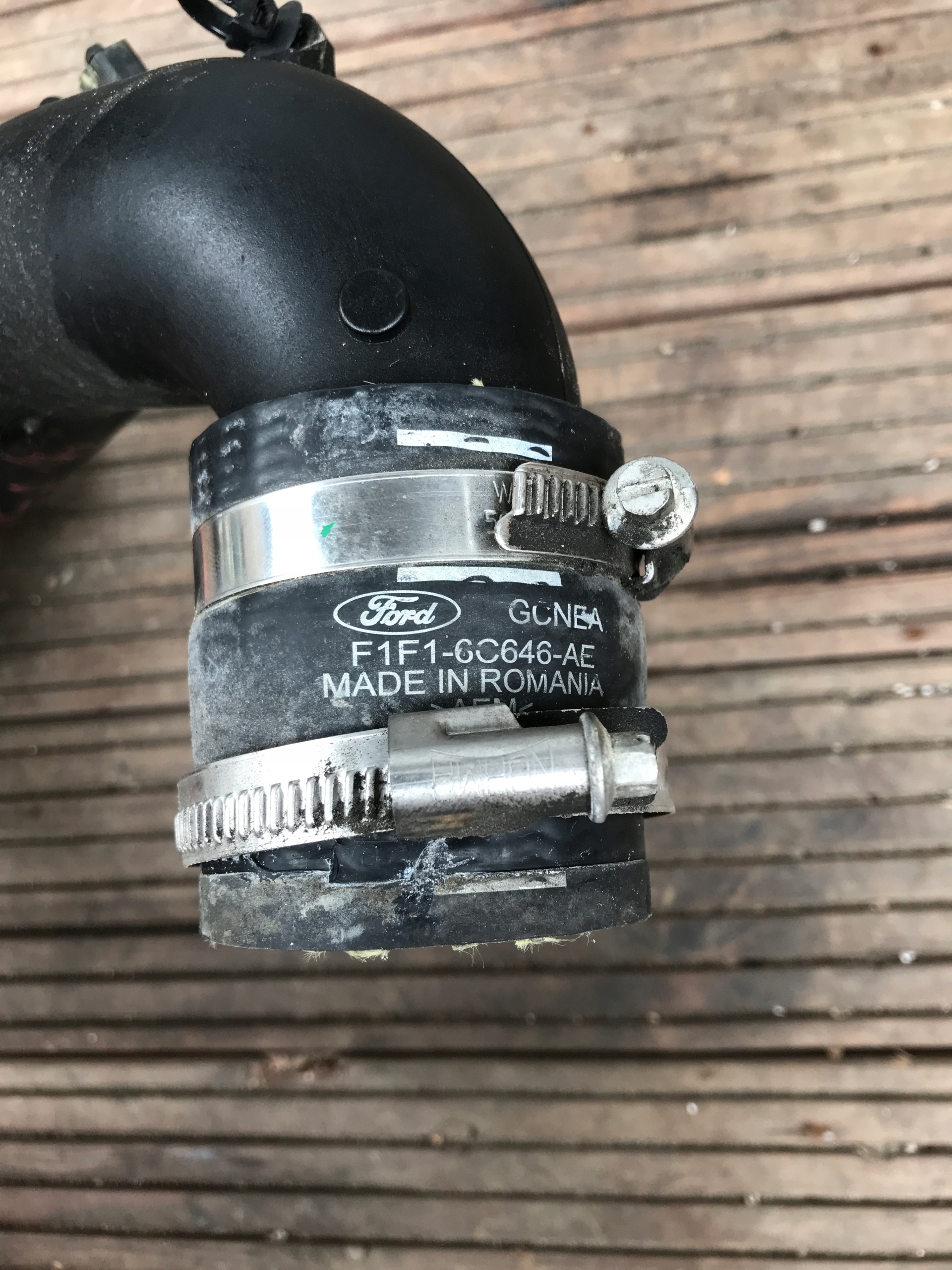 rohr Schlauch intercooler Sensor FORD KUGA MK2