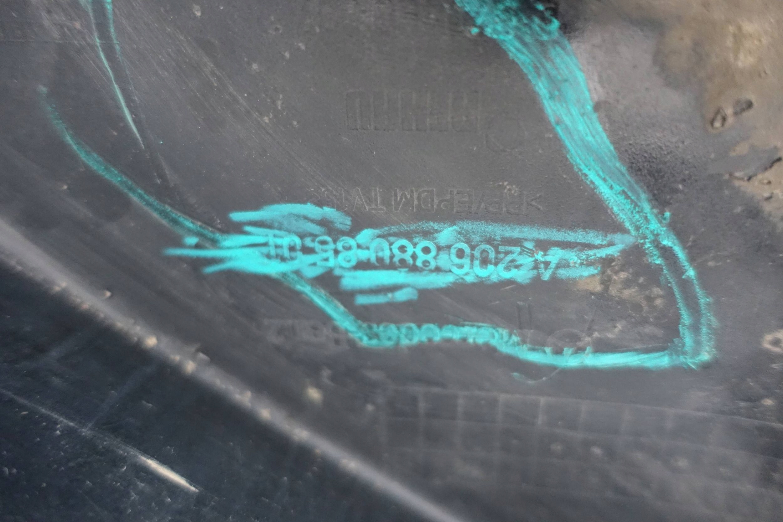 bumper front front MERCEDES C W206 6XPDC 2021- A2068808501