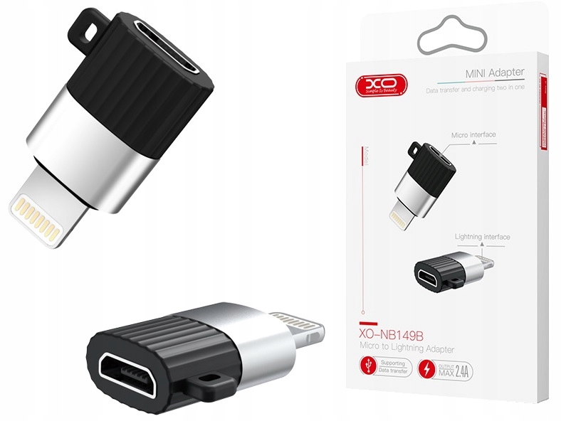

Adapter Przejściówka Micro Usb do Lightning iPHONE