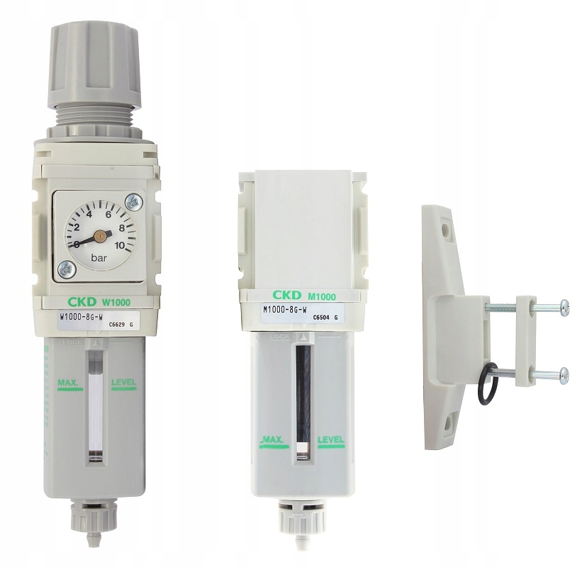 Filtr reduktor zestaw W1000 M1000 B110 1/4" Ckd