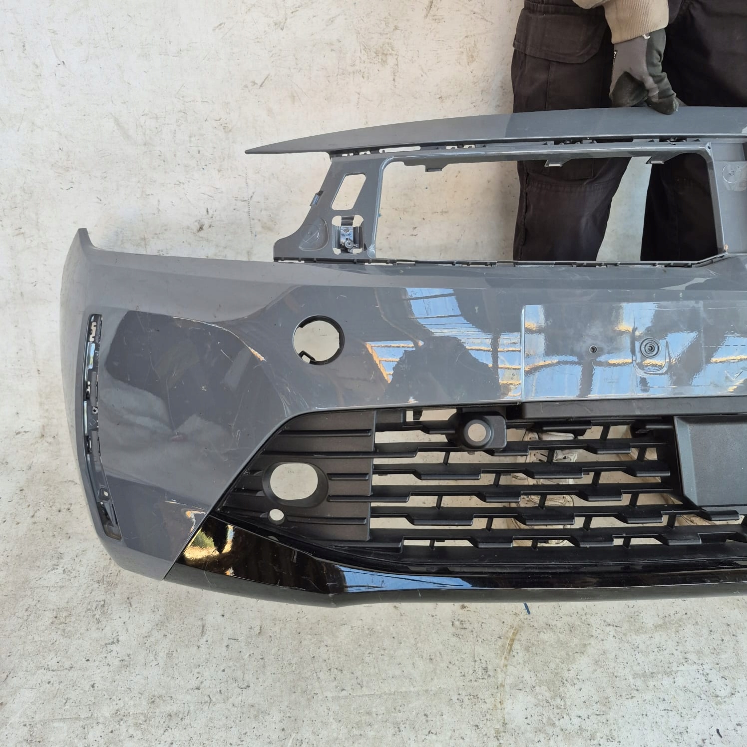 OPEL CORSA F LIFT 23- bumper front front PDC
