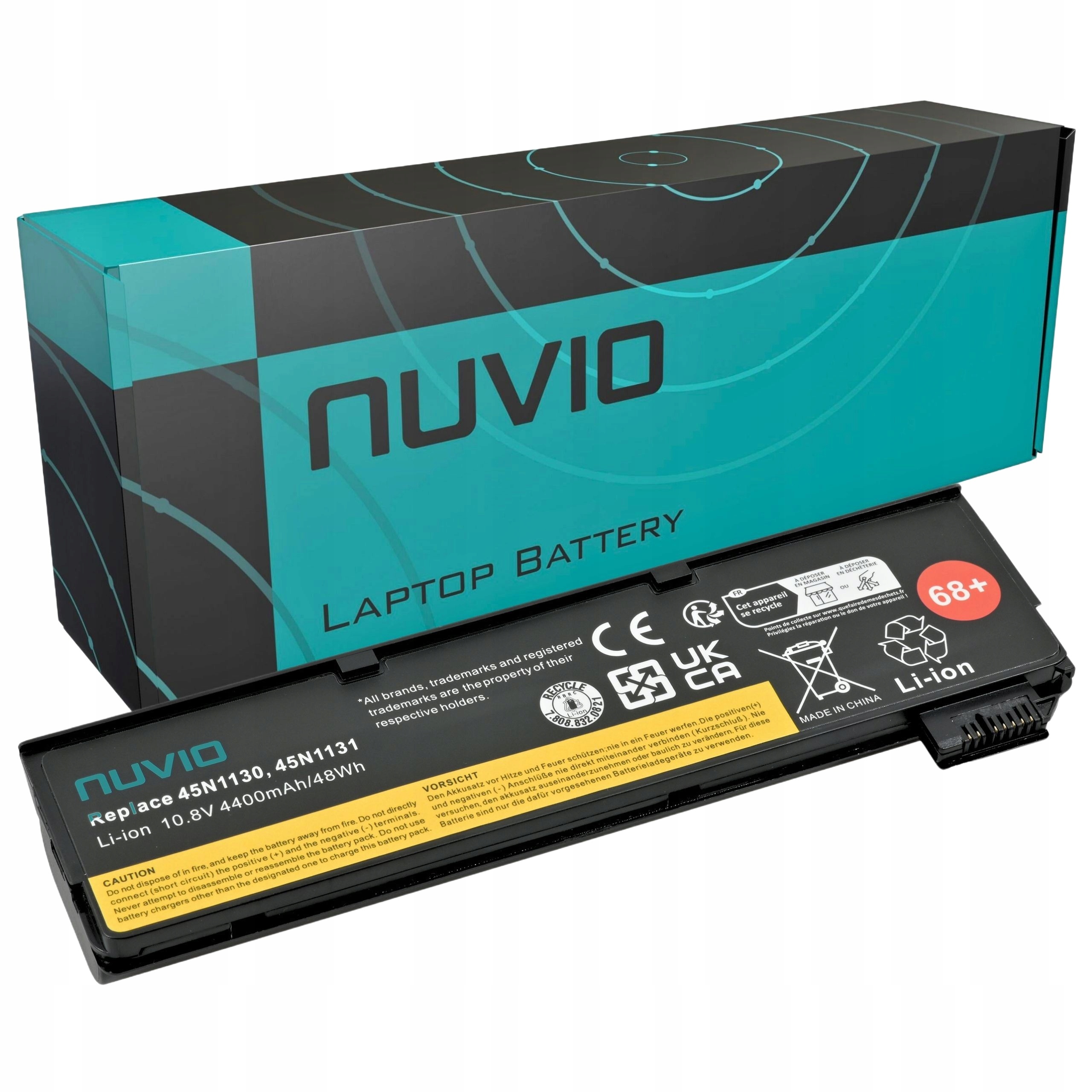 Baterie pro Lenovo ThinkPad T440s T450s T460p T470p T550 X240 X250 X260 L450