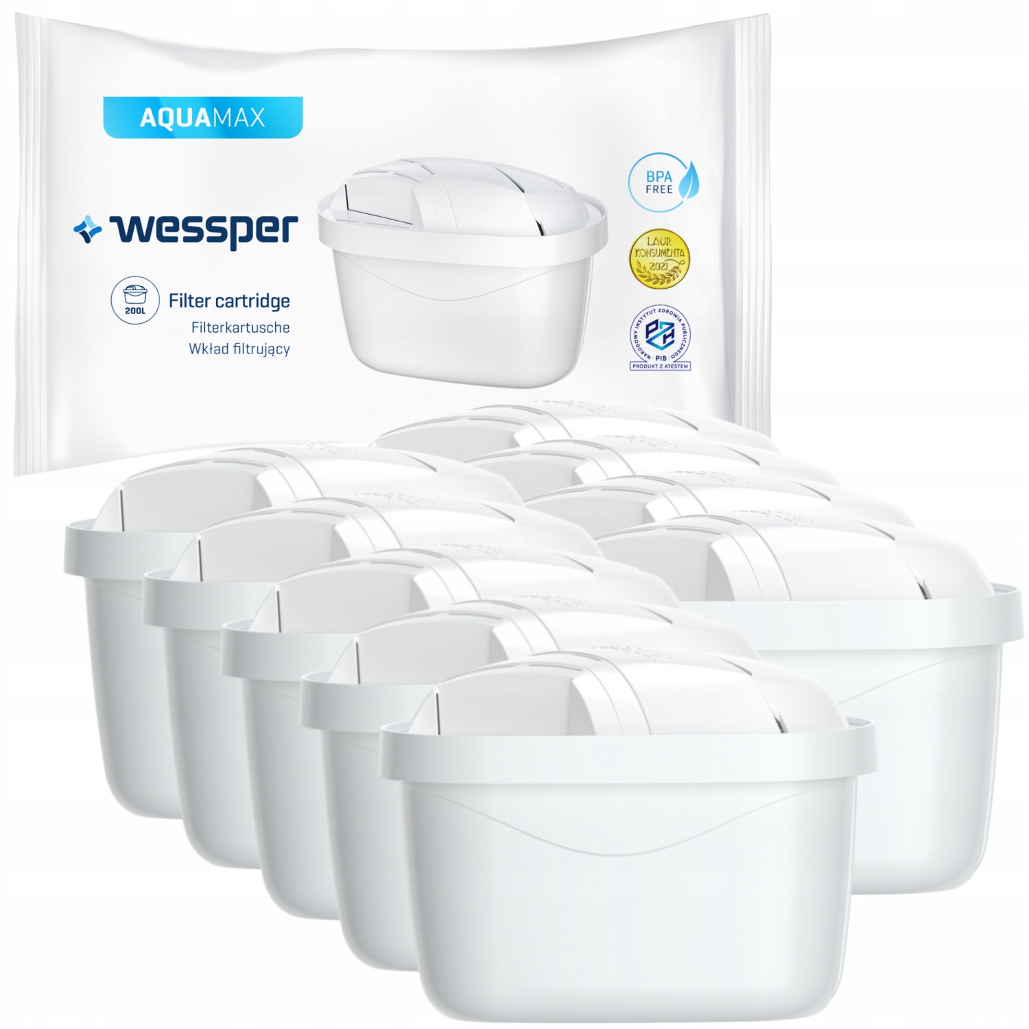 

9x Filtr Wody Wes Do Brita Dafi Zamiennik Unimax