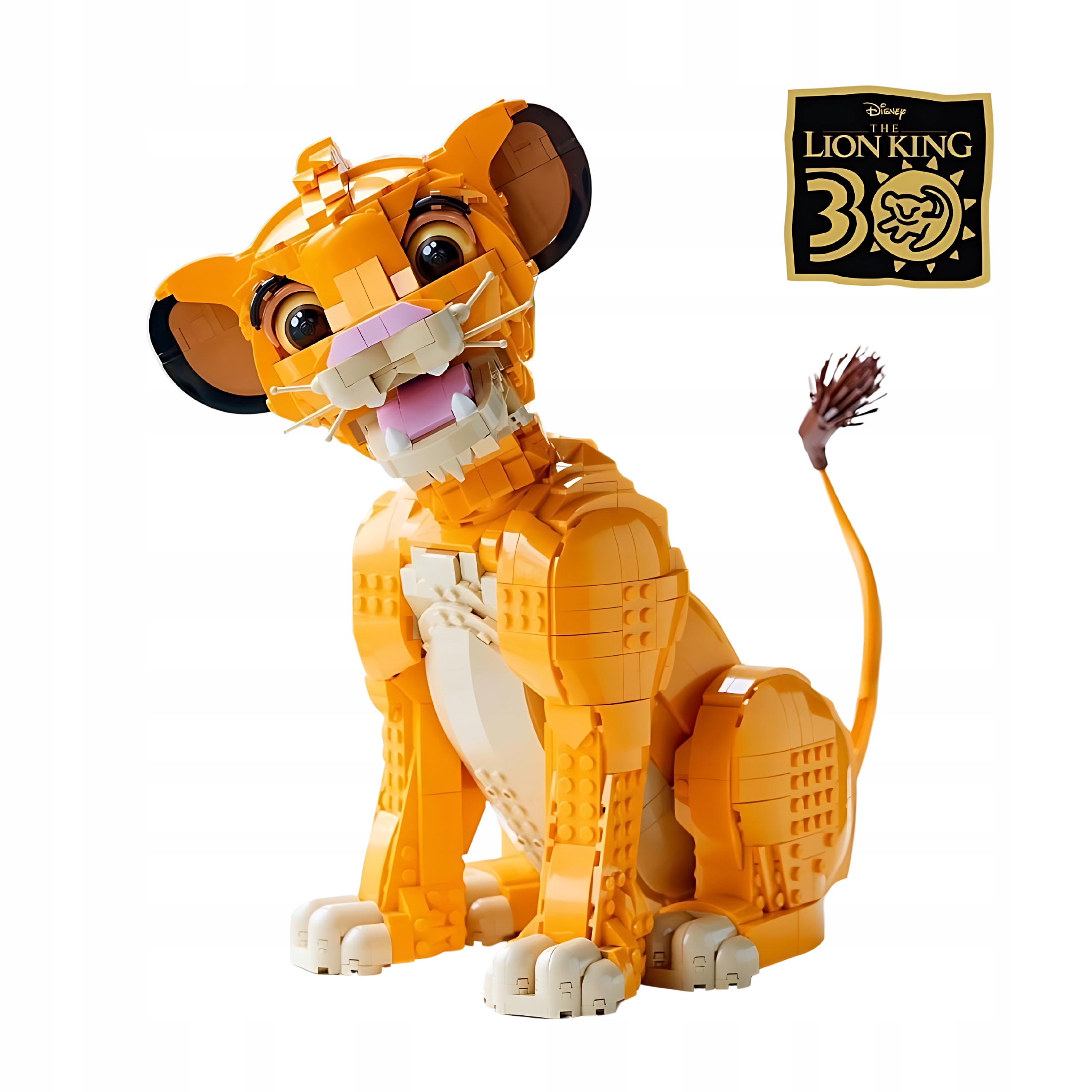 LEGO DISNEY ZESTAW KRÓL LEW SIMBA MŁODY LEGO PREZENT Numer produktu 43247