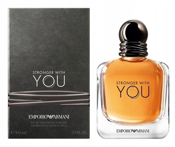 Giorgio Armani Stronger With You Edt 100ml Sprchový Sprej