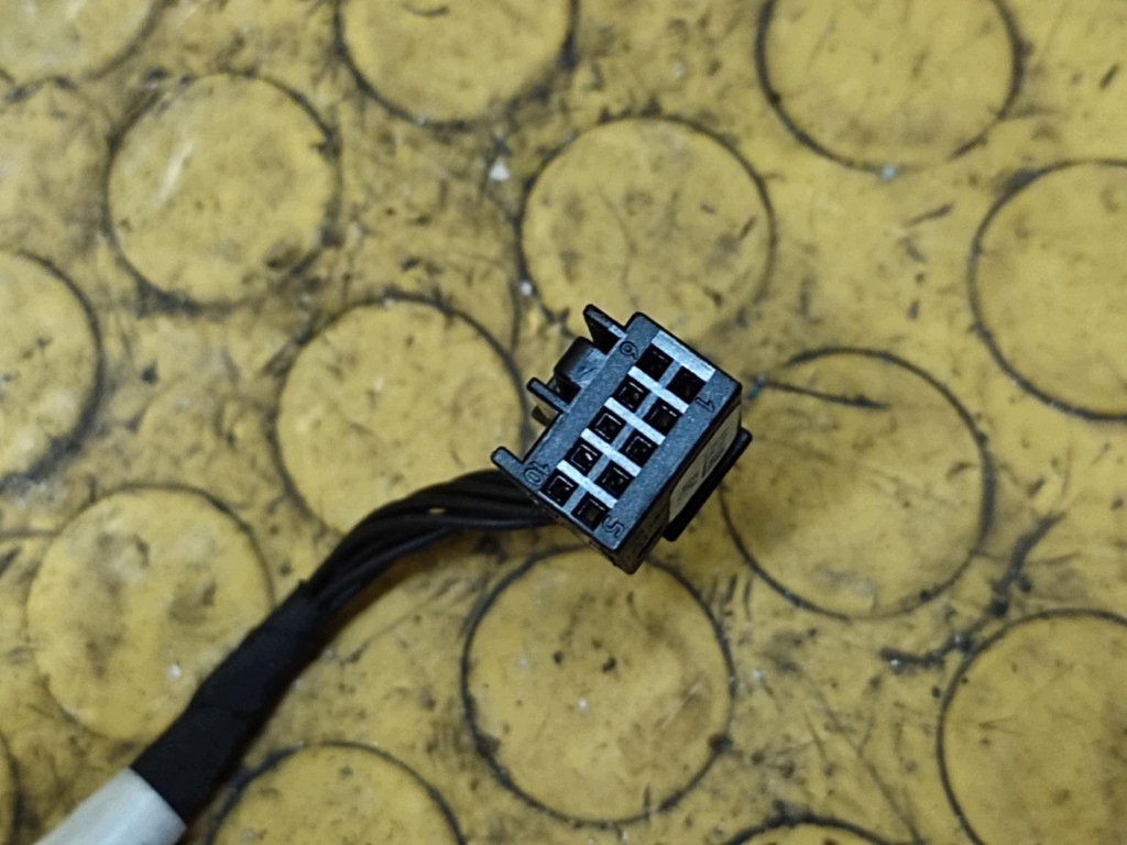 MERCEDES W204 mirror left 7 PIN