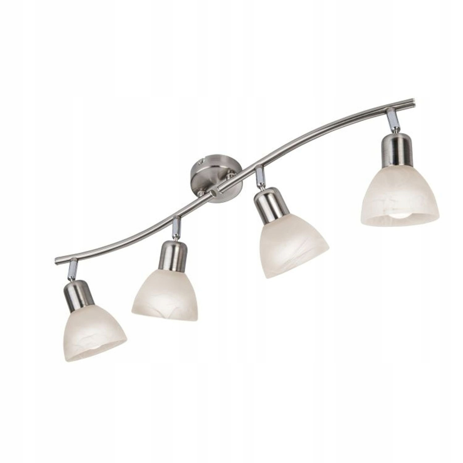 Lampa reflektorová nastaviteľná spotová so sklenenými tienidlami do obývačky