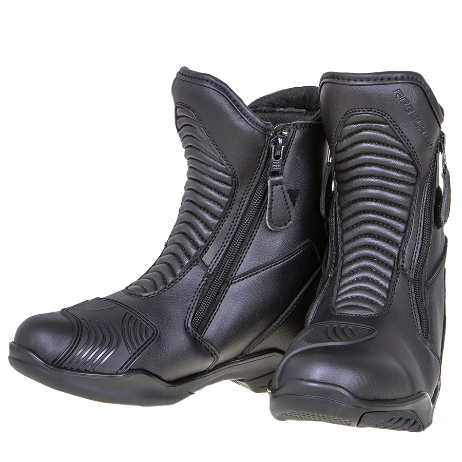 REBELHORN RIO BUTY MOTOCYKLOWE Z MEMBRANĄ HIPORA TURYSTYKA/MIASTO BLACK 40 Rozmiar 40