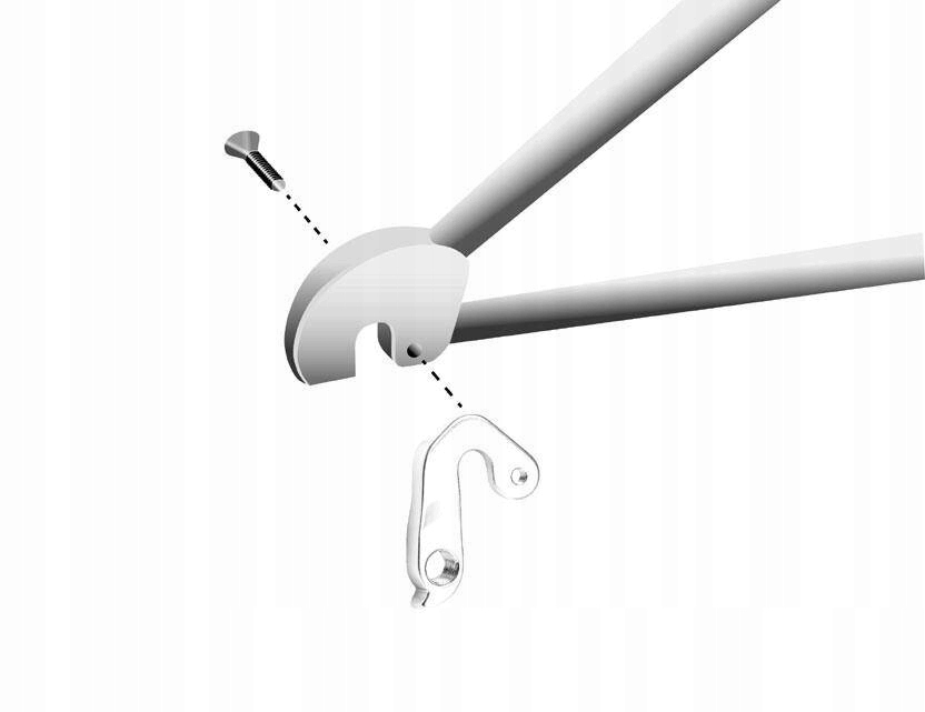 Hak przerzutki Union GH-277 do ram rowerowych Marka Union