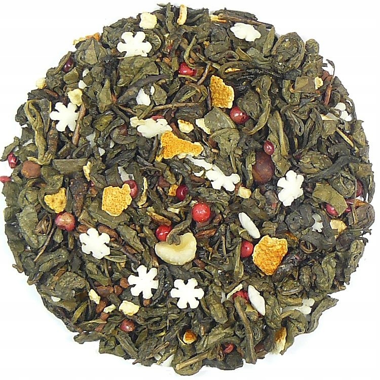 Čaj Vánoční Zelený louskáček na ořechy Skořice anýz Pomeranč 1 kg