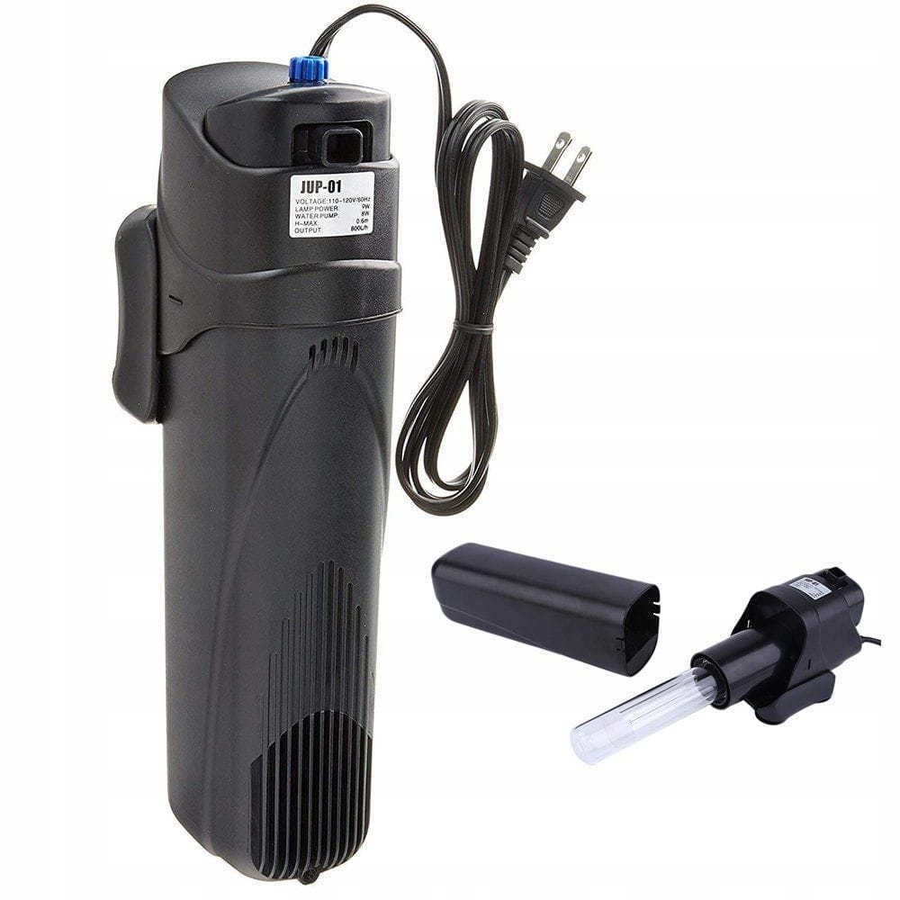 

Filtr Wewnętrzny Z Lampą Uv-c 9W 800L/H JUP-01