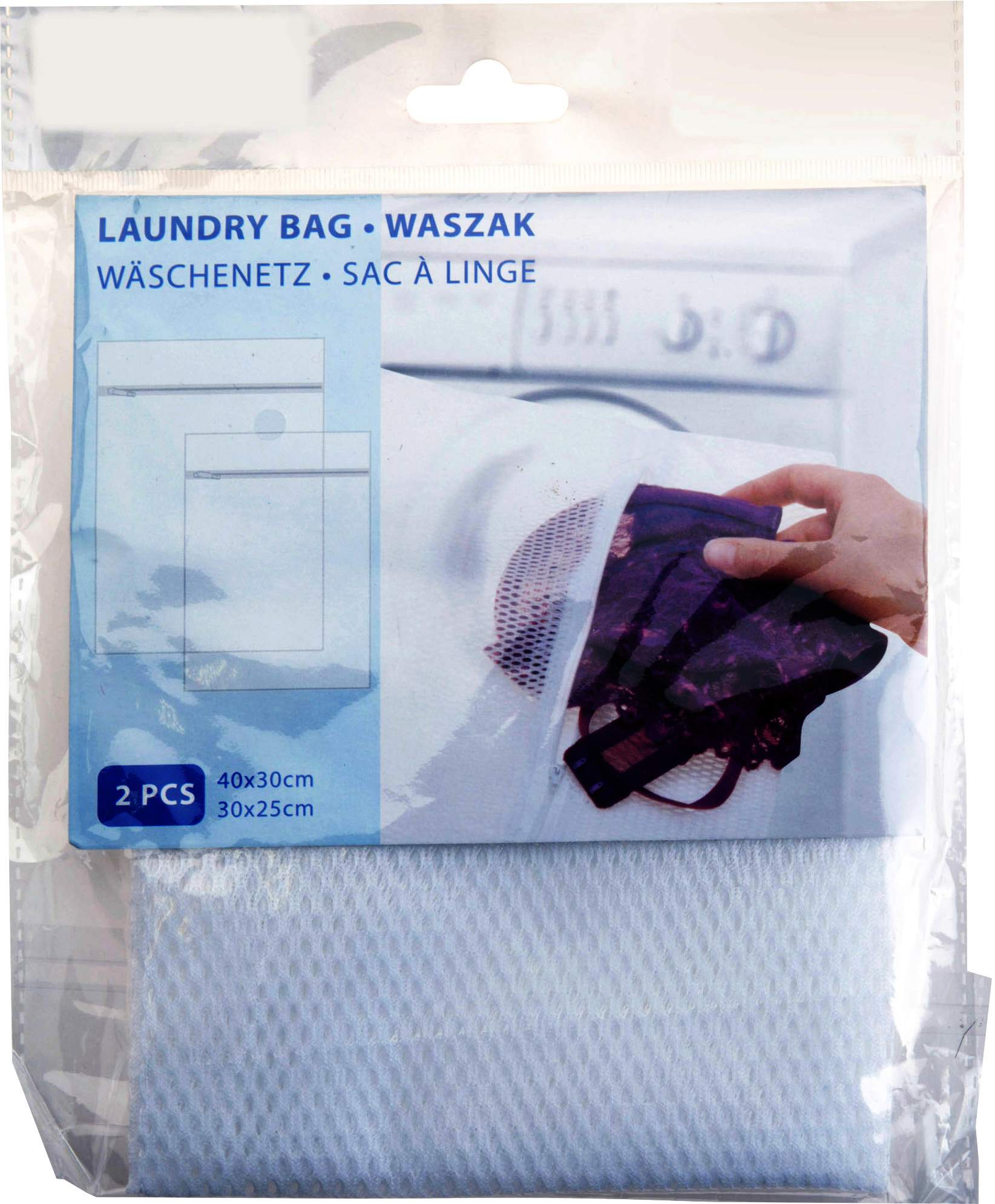 WOREK DO PRANIA SIATKA NA PRANIE BIELIZNY UBRAŃ PRALKI 2szt OLDMAN 40 i30cm Kod producenta Worki do prania 2szt