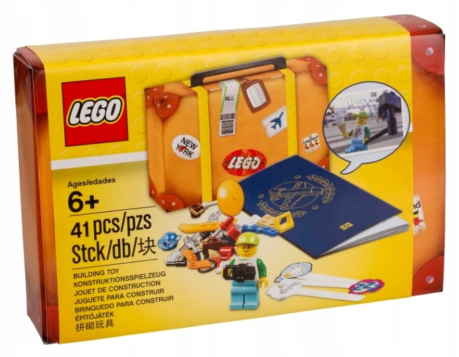 5004932 Lego City Walizka podróżnika paszport 40817 Misb