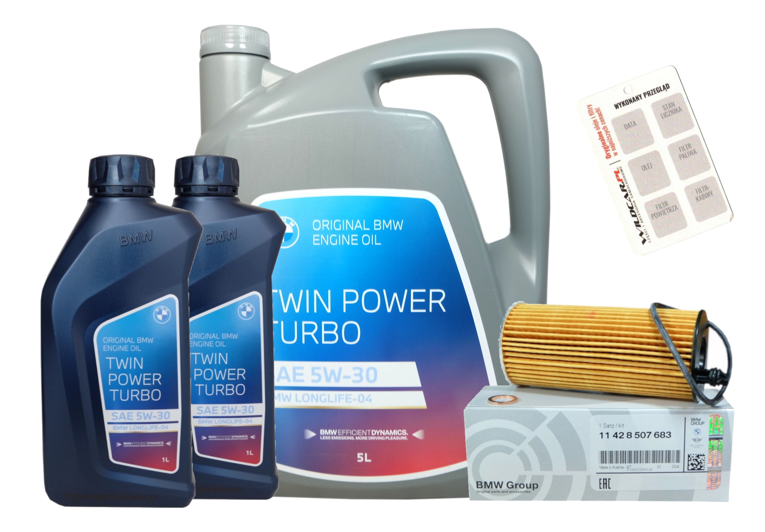 Olejový filter oe 11 42 8 507 683 5w30 Bmw 4 F32 F33 F36 F82 F83 430 d 435 d