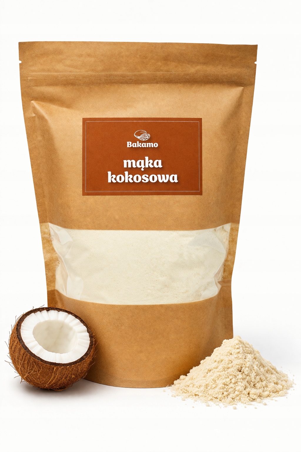 Kokosová Mouka 1 kg jemná nadýchaná zdravá potravina na pečení