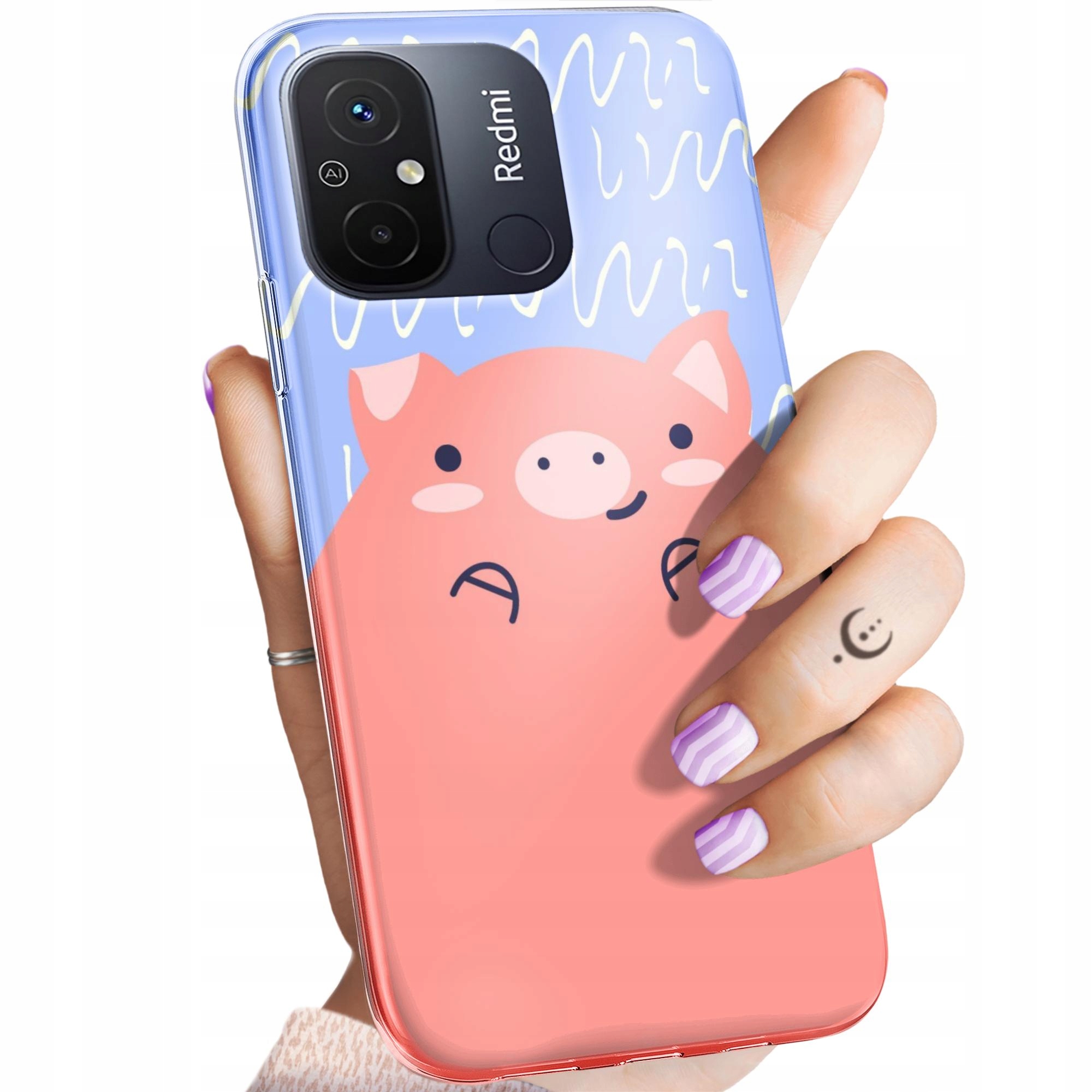 Etui Do Xiaomi Redmi 12C Świnka Peppa Bajka Obudowa Pokrowiec Case