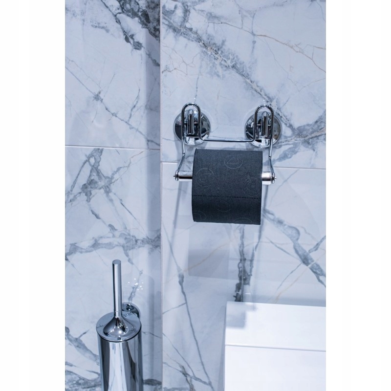 UCHWYT NA PAPIER TOALETOWY DO WC NA PRZYSSAWKI Marka Magiczna-Łazienka