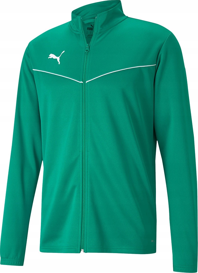 Pánská Mikina Puma Teamrise Training Sportovní Zelená vel