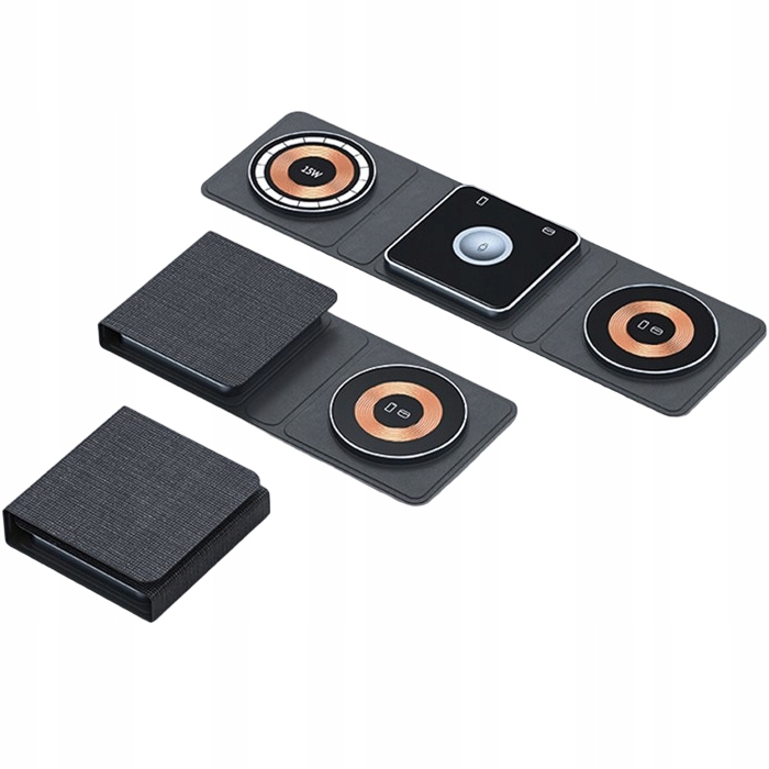 Ładowarka Indukcyjna Do Magsafe Na Iphone Airpods Watch Składana Podróżna