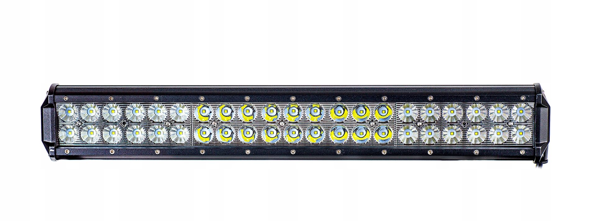 Led panelová pracovní lampa 93W 5000 lumenů 12/24V kombo pracovní světlo