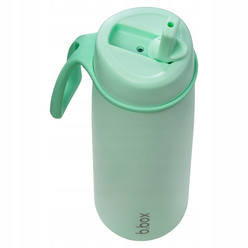 B.box Termofľaša Fľaša Na Pitie Termoska S Držiakom Slamka Spearmint 690 ML