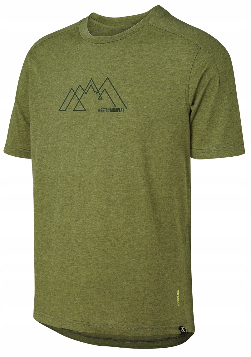 Koszulka rowerowa iXS Flow Tech Tee r. Ks (128) juniorska|Promocja