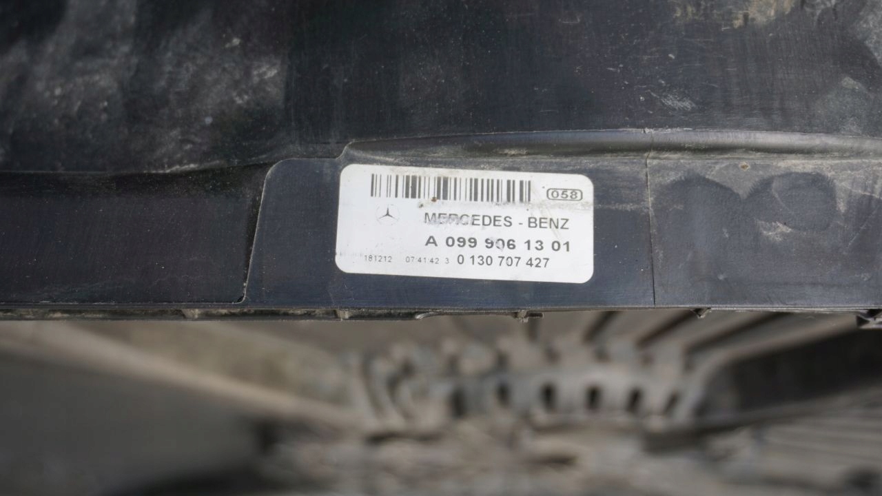 MERCEDES W 205 213 GLC 253 - ventilátor chladiče